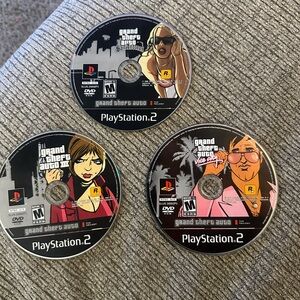 Sony PlayStation 2 Grand Theft Auto Collection - Black Discs